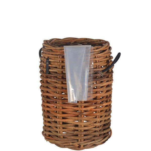 Maxi Rund Rattankurv Ø45xH66 cm