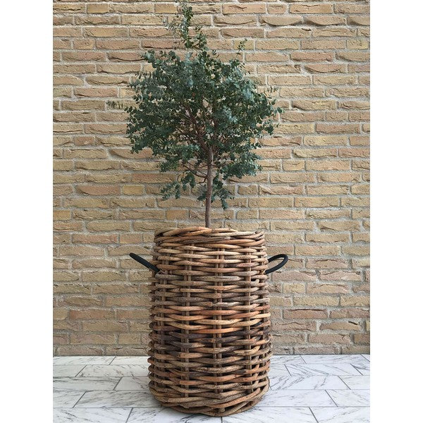 Maxi Rund Rattankurv Ø45xH66 cm