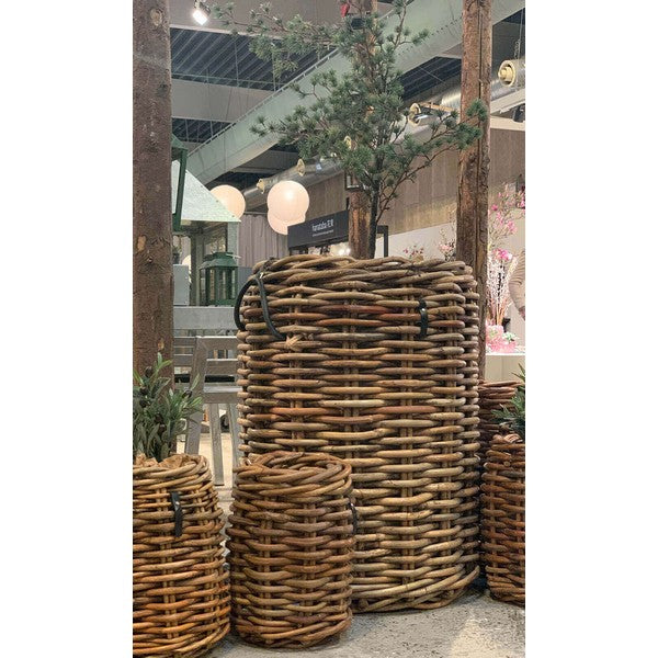 Mega Rund Rattankurv Ø62xH84 cm