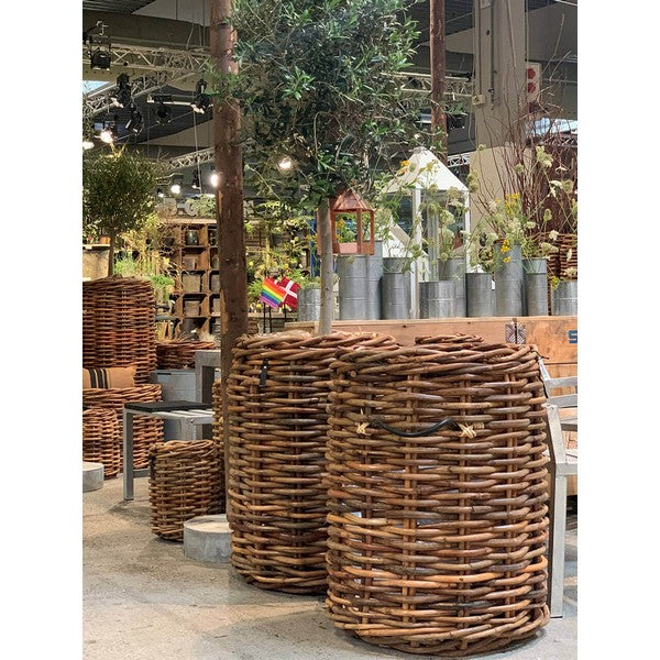Mega Rund Rattankurv Ø62xH84 cm