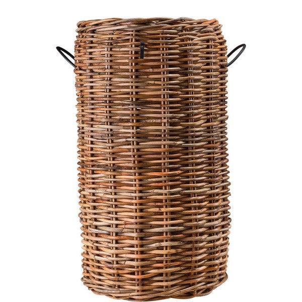 Mammut Rund Rattankurv Ø85xH150 cm