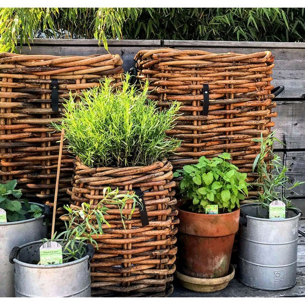 Maxi Firkantet Rattankurv L41xB41xH66 cm