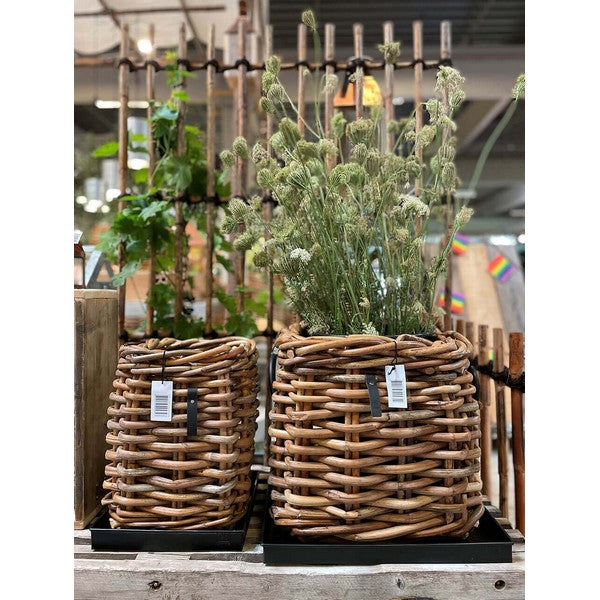 Maxi Low Firkantet Rattankurv L41xB41xH39 cm