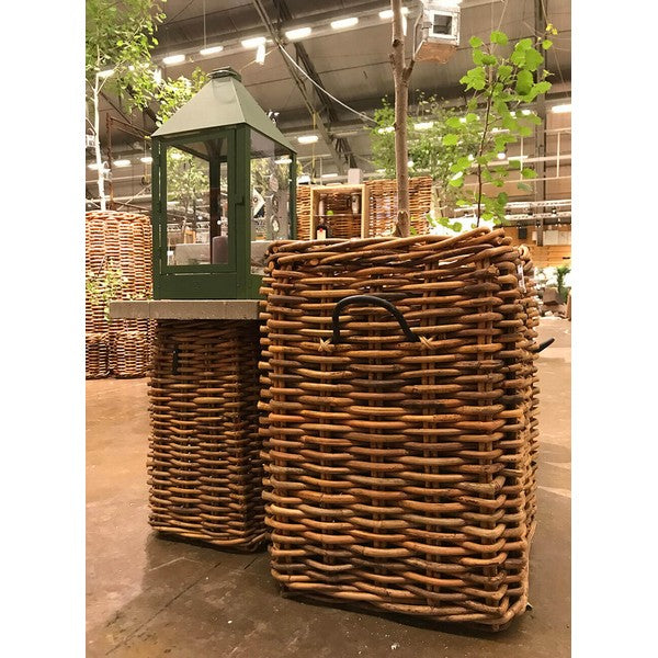 Mega Firkantet Rattankurv L59xB59xH84 cm