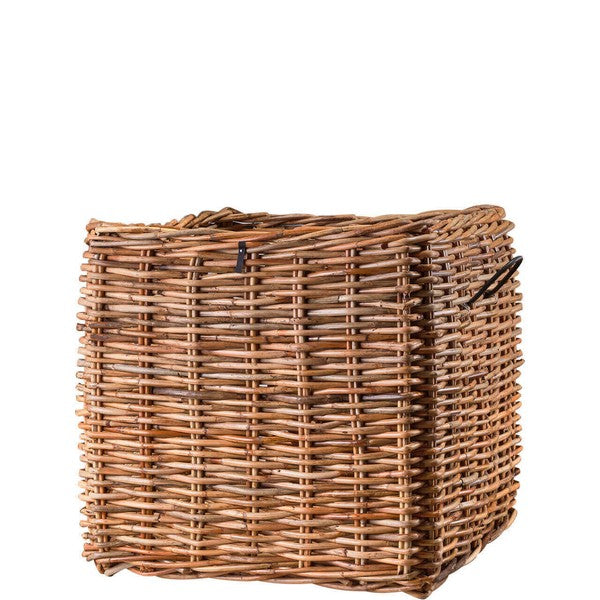 Magnum Low Firkantet Rattankurv L107xB107xH100 cm