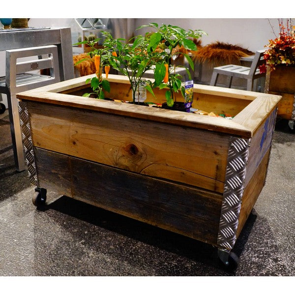 Kapilærkasse m Hjul (smal topramme) L91xB51,5xH48,5 cm