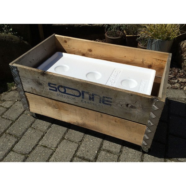 Kapilærkasse m Hjul (smal topramme) L91xB51,5xH48,5 cm