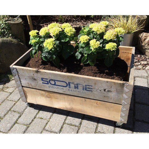 Kapilærkasse m Hjul (smal topramme) L91xB51,5xH48,5 cm