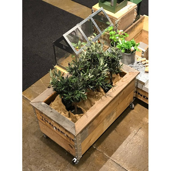 Kapilærkasse m Hjul (smal topramme) L91xB51,5xH48,5 cm