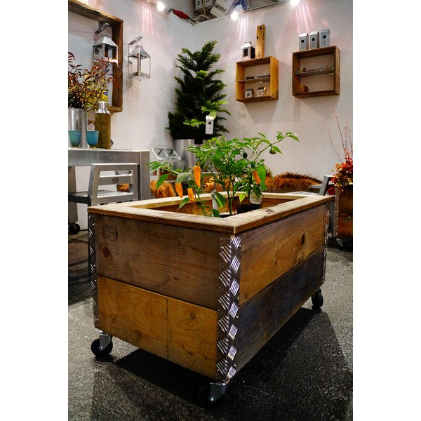 Kapilærkasse m Hjul (smal topramme) L91xB51,5xH48,5 cm