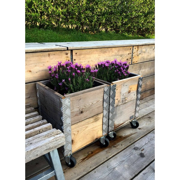 Quadro Kasse 2 Lag m Hjul L36xB36xH48,5 cm