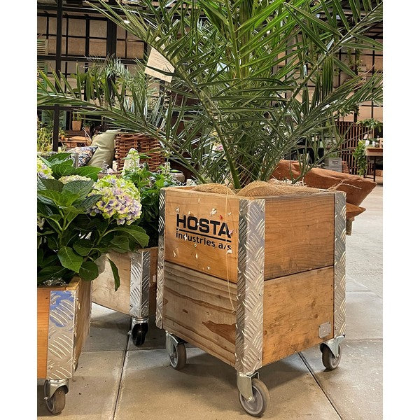 Quadro Kasse 2 Lag m Hjul L36xB36xH48,5 cm