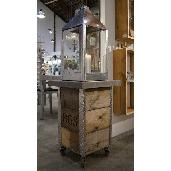 Quadro Kasse 3 Lag m Hjul L36xB36xH67,5 cm