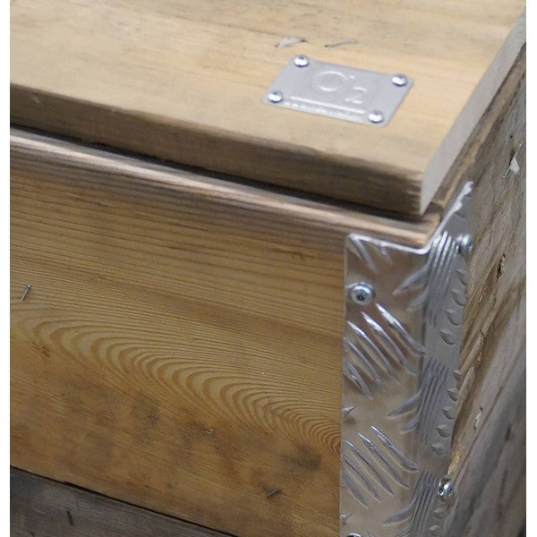 Quadro Kasse 3 Lag m Hjul L36xB36xH67,5 cm