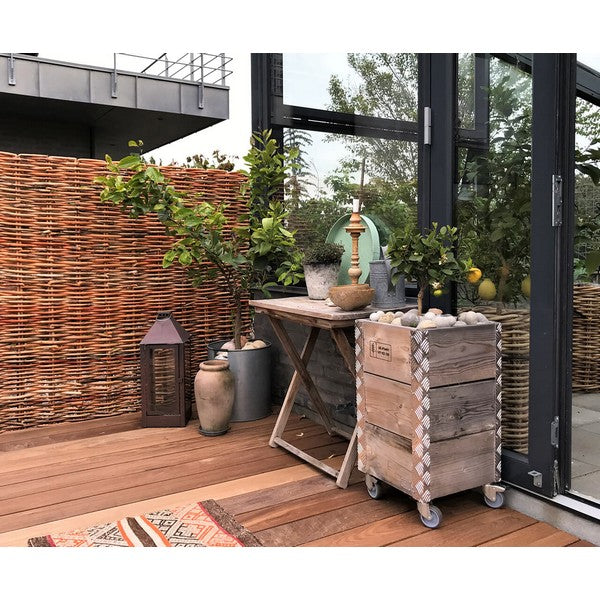 Quadro Kasse 3 Lag m Hjul L36xB36xH67,5 cm