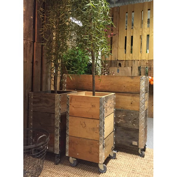 Quadro Kasse 3 Lag m Hjul L36xB36xH67,5 cm