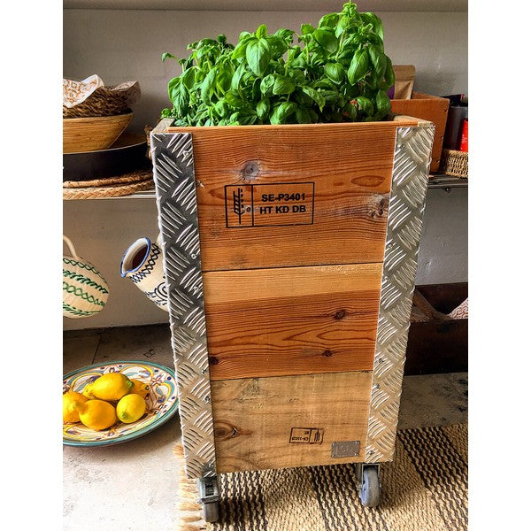 Quadro Kasse 3 Lag m Hjul L36xB36xH67,5 cm