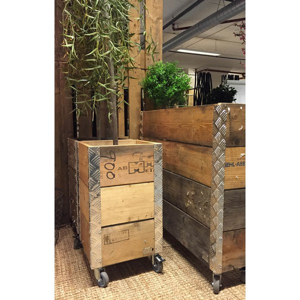 Quadro Kasse 3 Lag m Hjul L36xB36xH67,5 cm