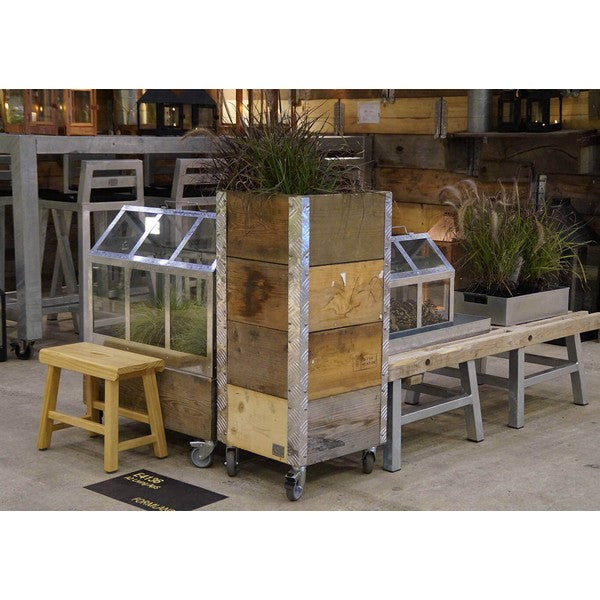 Quadro Kasse 4 Lag m Hjul L36xB36xH86,5 cm