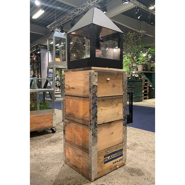 Quadro Kasse 4 Lag u Hjul L36xB36xH77 cm