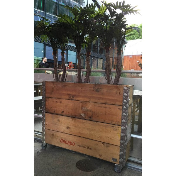 Aflang Kasse 4 Lag L102xB25xH86,5 cm