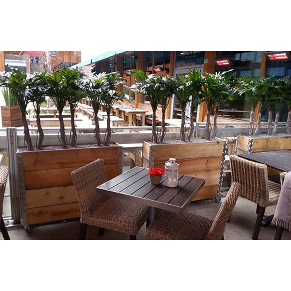 Aflang Kasse 4 Lag L102xB25xH86,5 cm