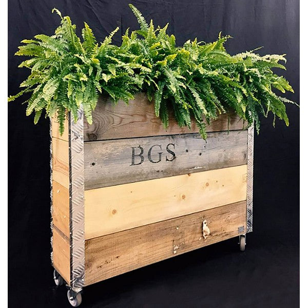 Aflang Kasse 4 Lag L102xB25xH86,5 cm