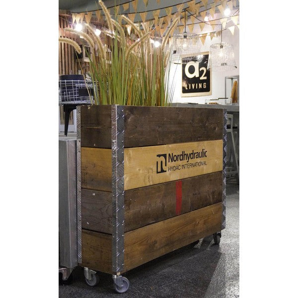 Aflang Kasse 4 Lag L102xB25xH86,5 cm