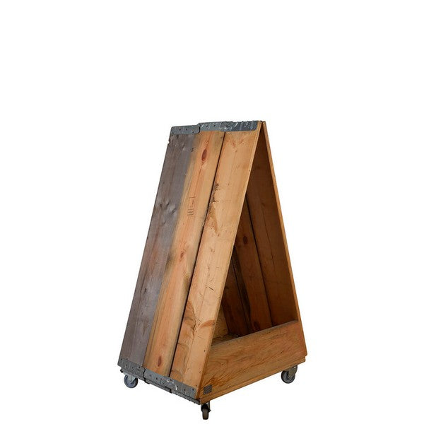 Street Menu Skilt m Hjul & Sidebræt (H: 115) B80xH115xD57 cm