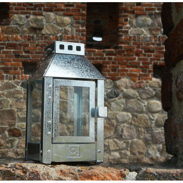 Galvaniseret Micro Lanterne L12,5xB12,5xH25 cm