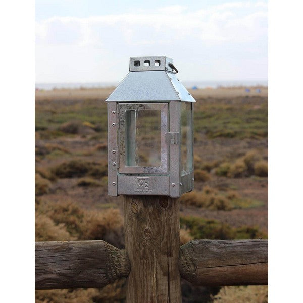 Galvaniseret Micro Lanterne L12,5xB12,5xH25 cm