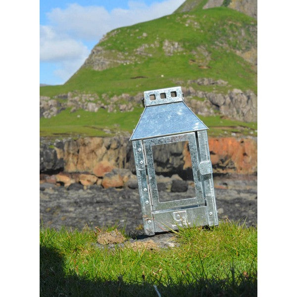Galvaniseret Micro Lanterne L12,5xB12,5xH25 cm