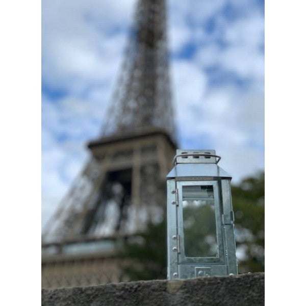 Galvaniseret Micro Small Lanterne L9,5xB9,5xH22 cm