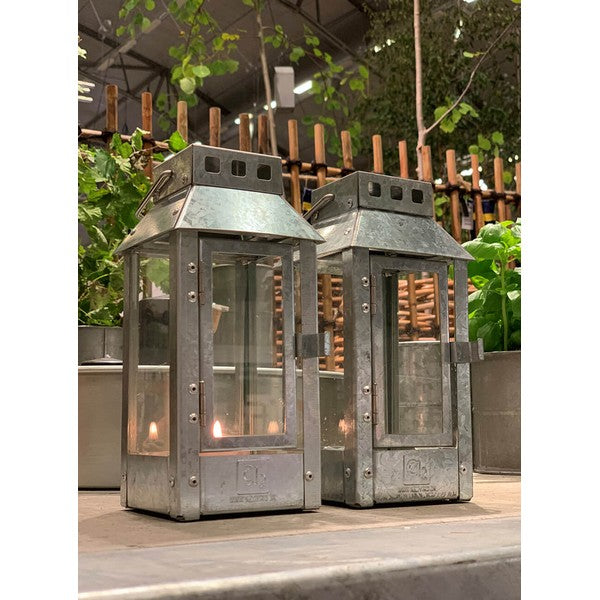 Galvaniseret Micro Small Lanterne L9,5xB9,5xH22 cm