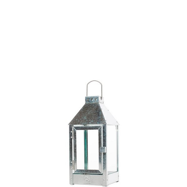 Galvaniseret Mini Lanterne L17xB17xH33,5 cm