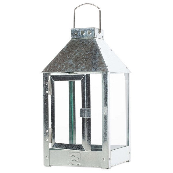 Galvaniseret Mini Lanterne L17xB17xH33,5 cm