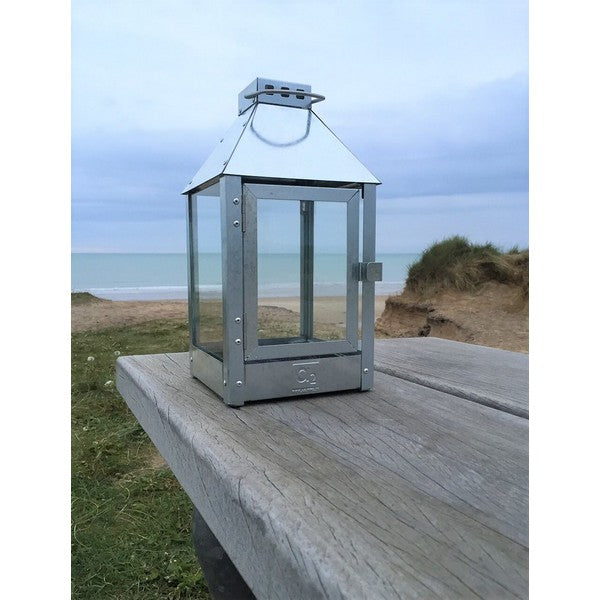 Galvaniseret Mini Lanterne L17xB17xH33,5 cm