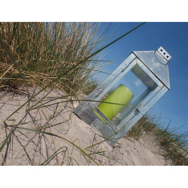 Galvaniseret Midi Lanterne L19xB19xH42,5 cm