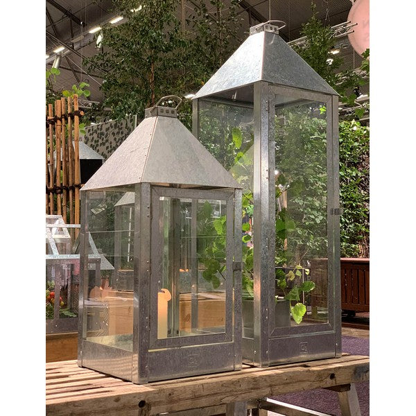 Galvaniseret Mega Lanterne L32xB32xH70 cm