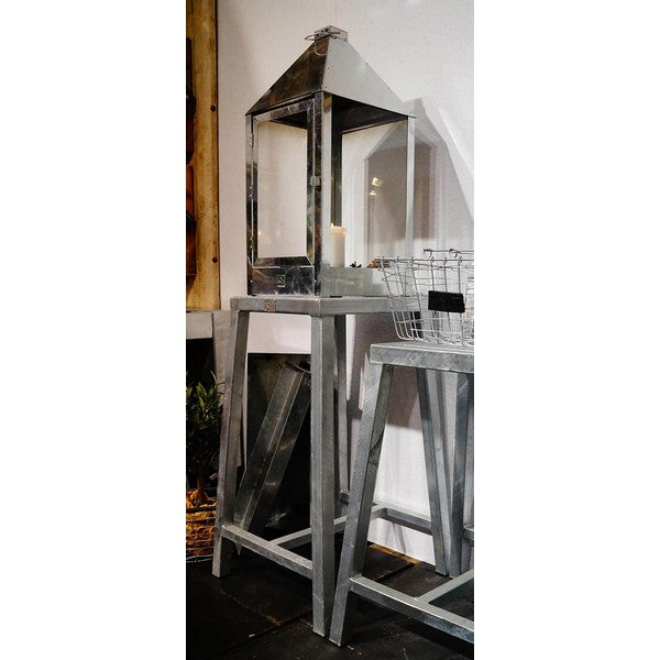 Galvaniseret Mega Lanterne L32xB32xH70 cm