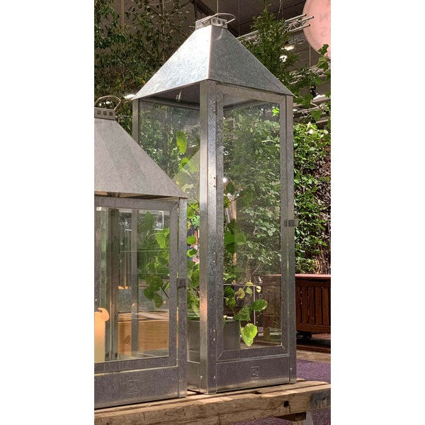 Galvaniseret Mega Hightower Lanterne L32xB32xH100 cm