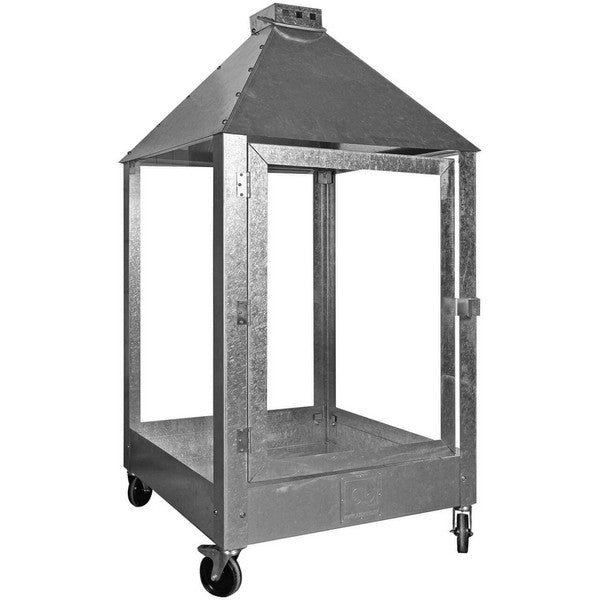 Galvaniseret Mammut Lanterne L91xB91xH180 cm