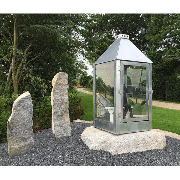 Galvaniseret Mammut Lanterne L91xB91xH180 cm