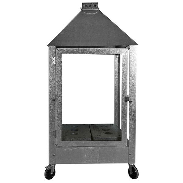 Galvaniseret Mammut Lanterne L91xB91xH180 cm