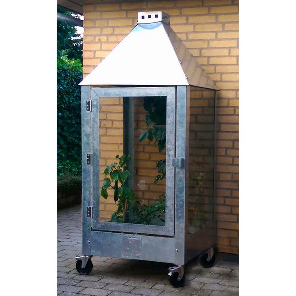 Galvaniseret Mammut Lanterne L91xB91xH180 cm