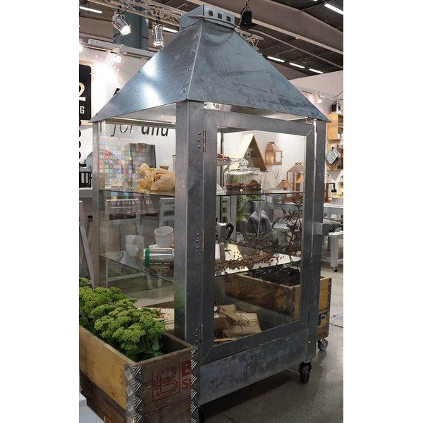 2 x Hærdet Glashylder t/Mammut Lanterne L88xB82xH0,5 cm