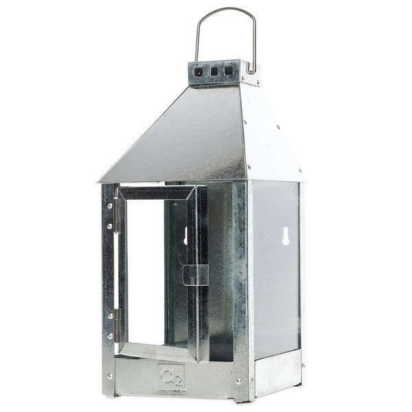 Galvaniseret Mini Væglanterne L17xB17xH36,5 cm