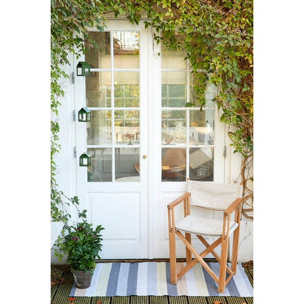 3 olivengrønne Hængelanterner på kæde L8xB8xH12 cm