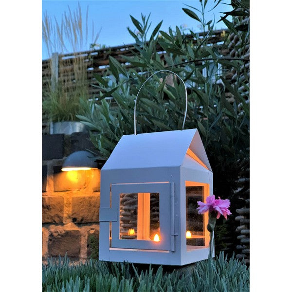 Hvid Hængelanterne L8xB8xH12 cm