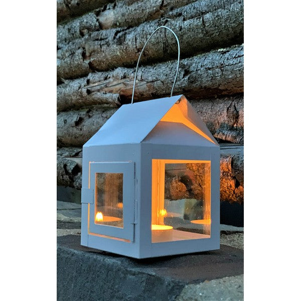 Hvid Hængelanterne L8xB8xH12 cm